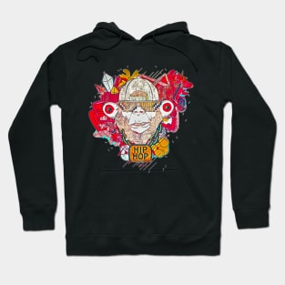 Hip Hop music monkey Hoodie